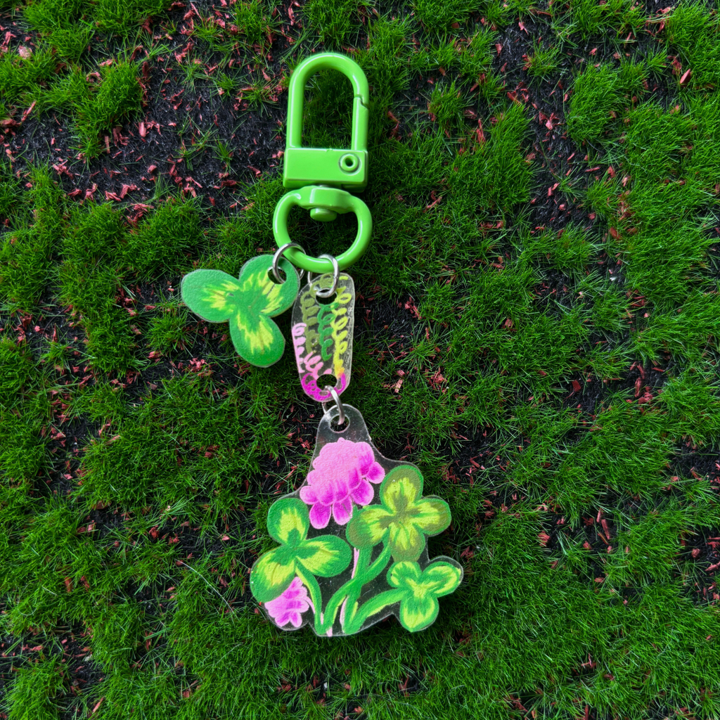 flower keychains