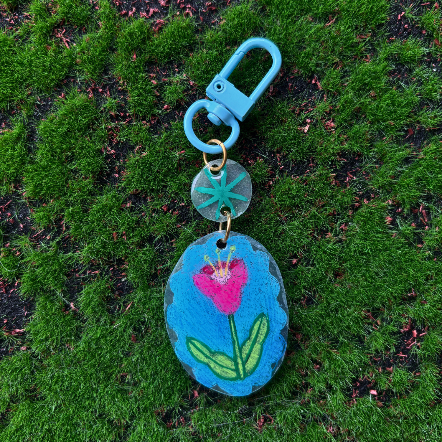 flower keychains