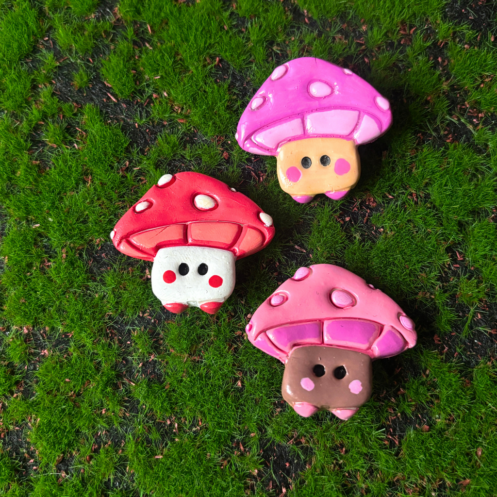 mushroom pins