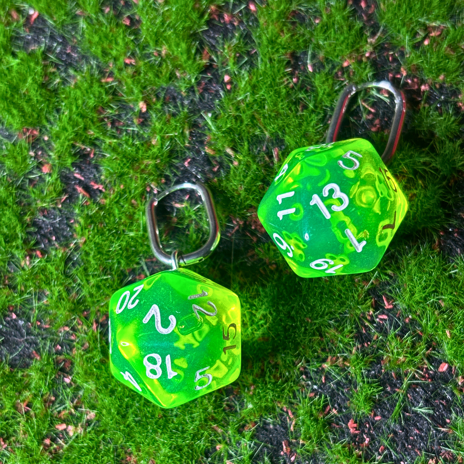 d20 earrings