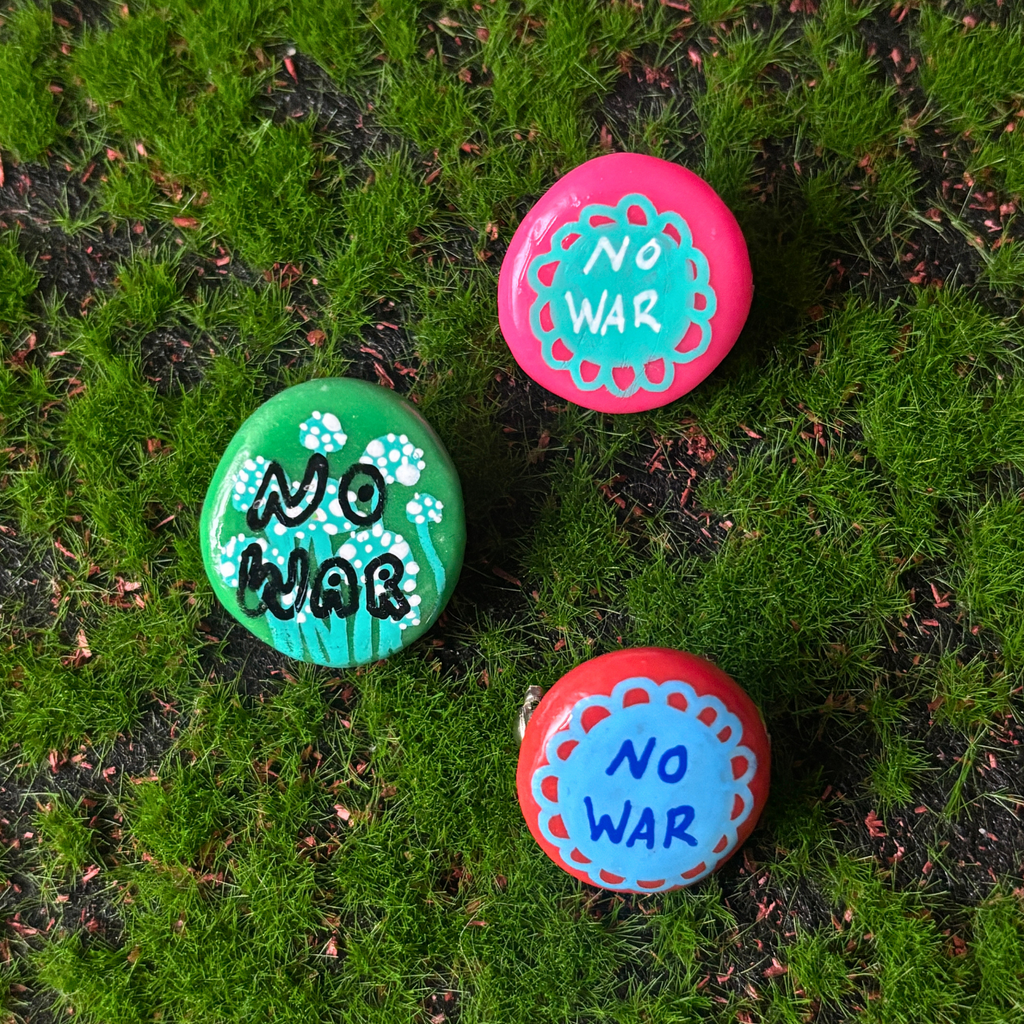 no war pins
