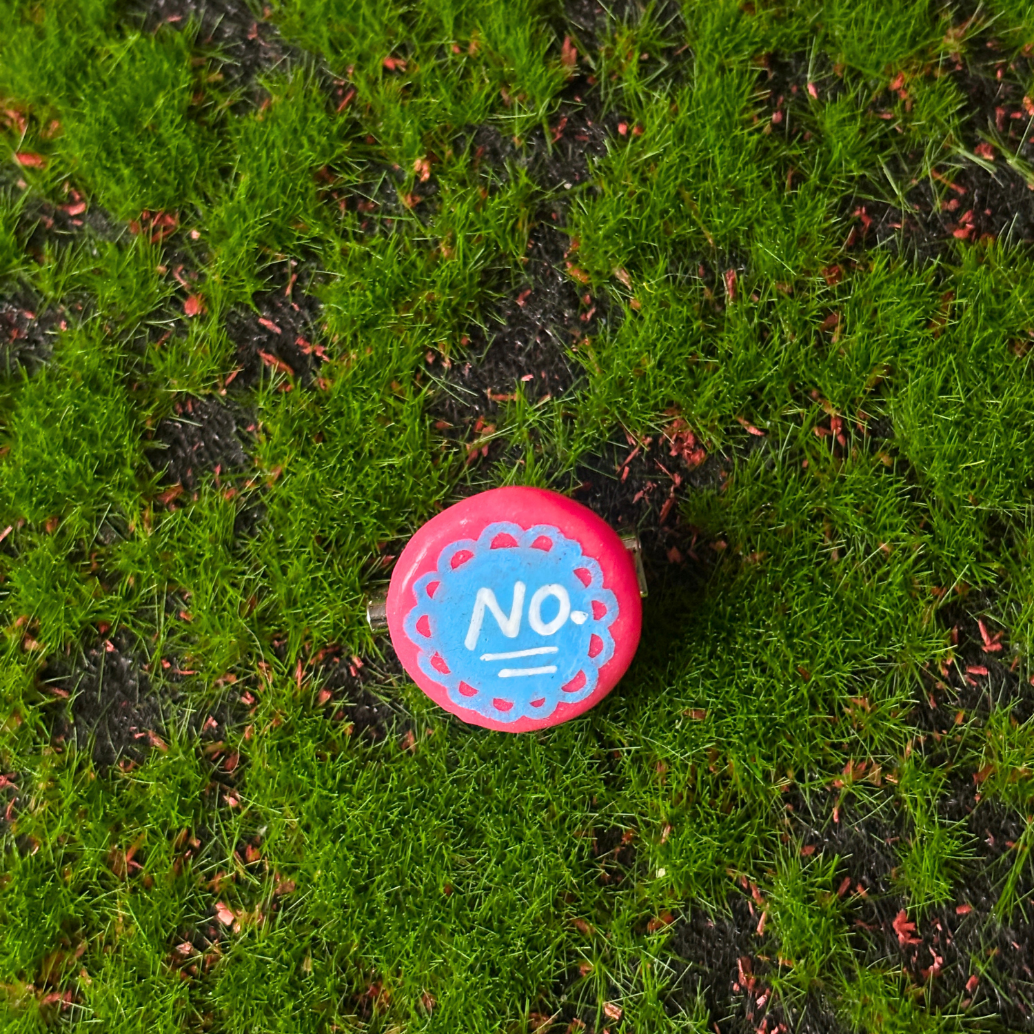 no pins