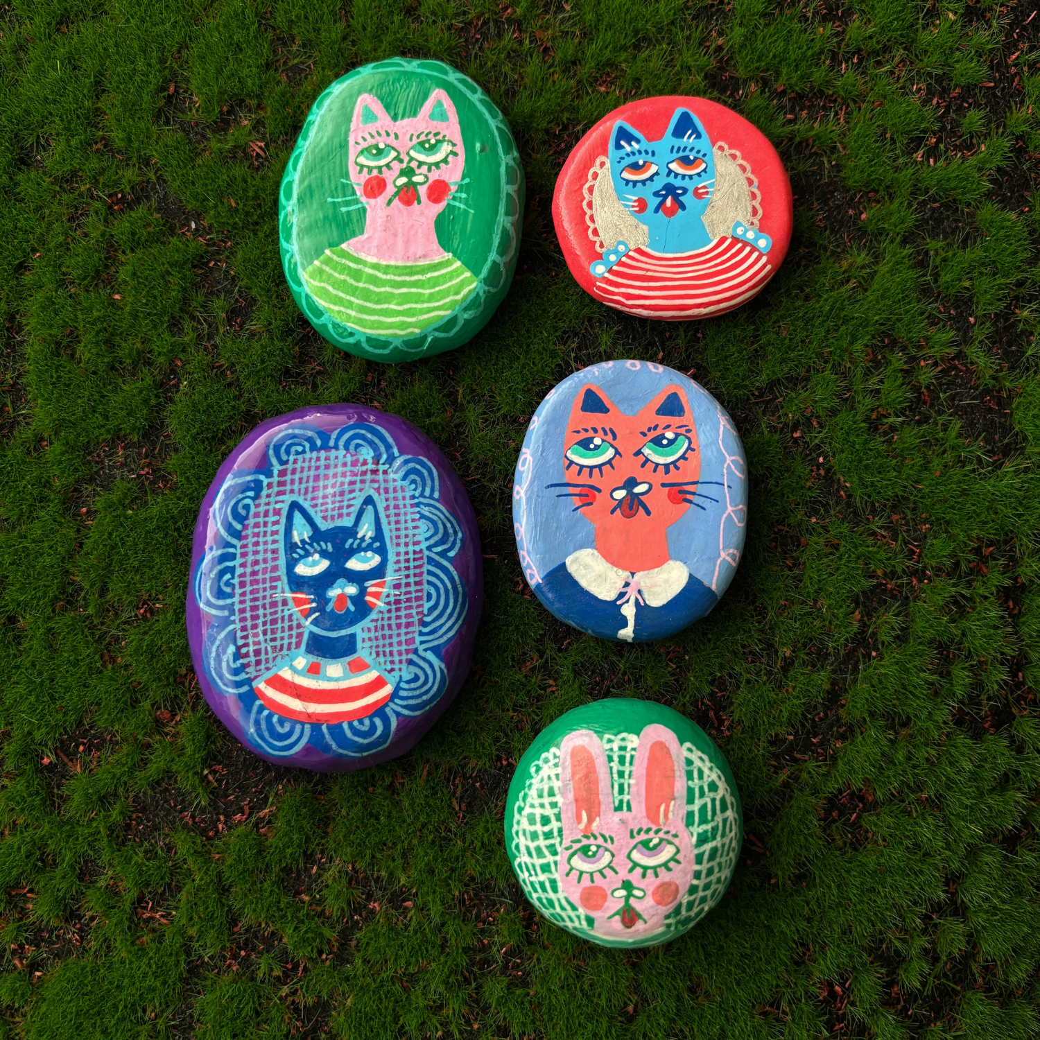 critter portrait magnets