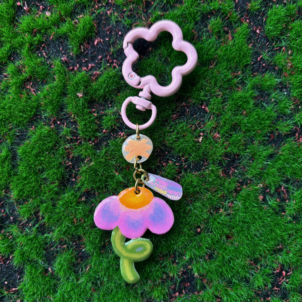 flower keychains