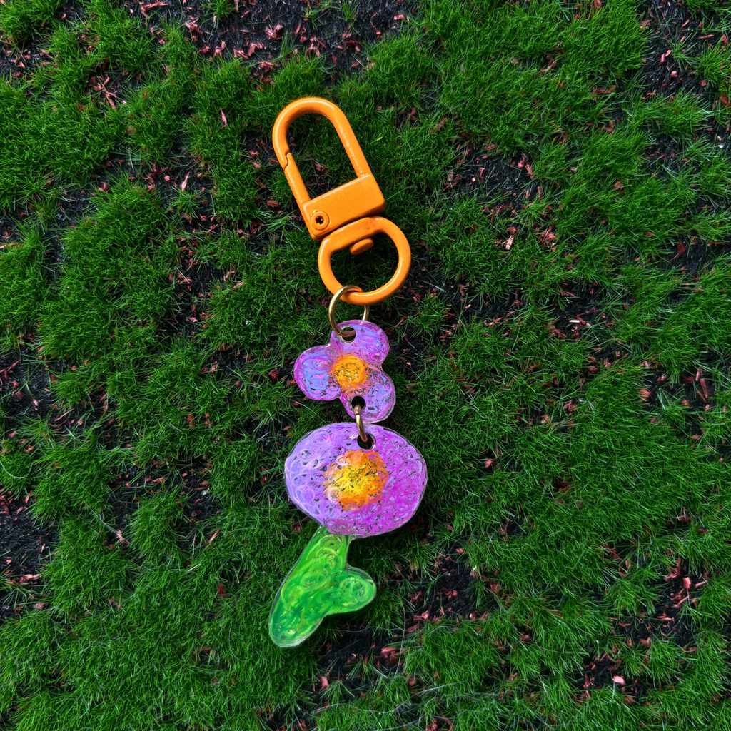 flower keychains