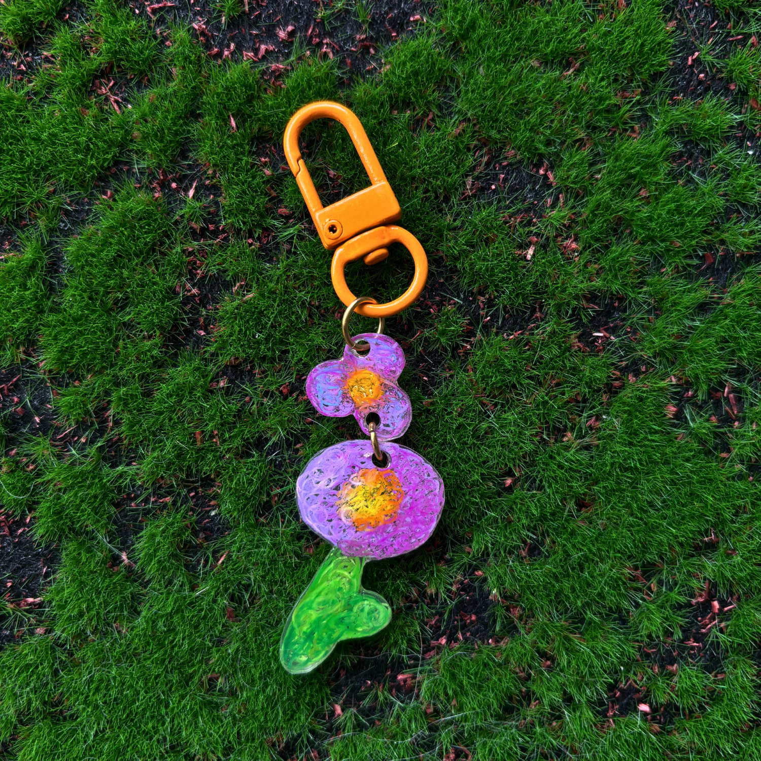 flower keychains