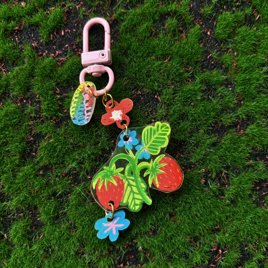 flower keychains