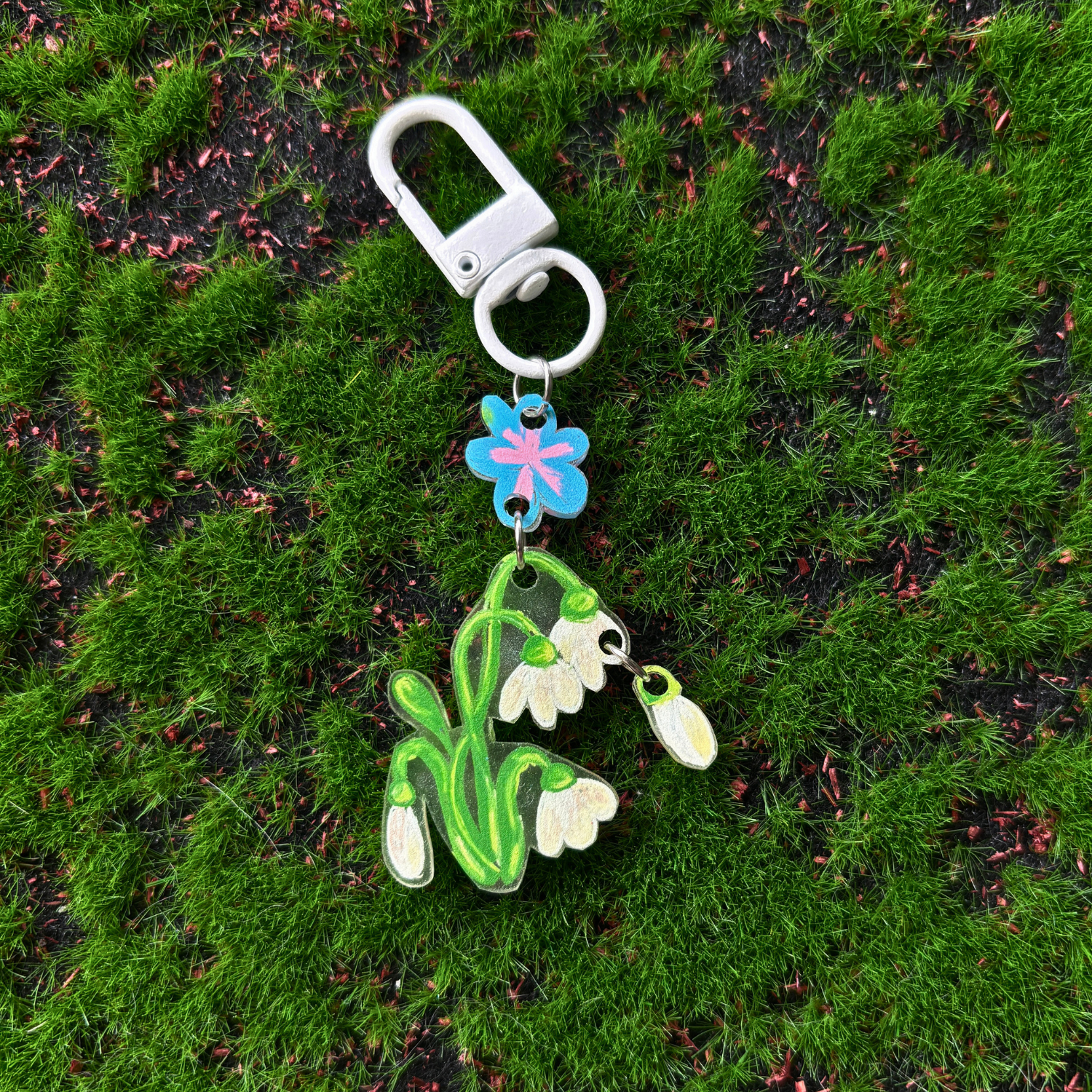 flower keychains